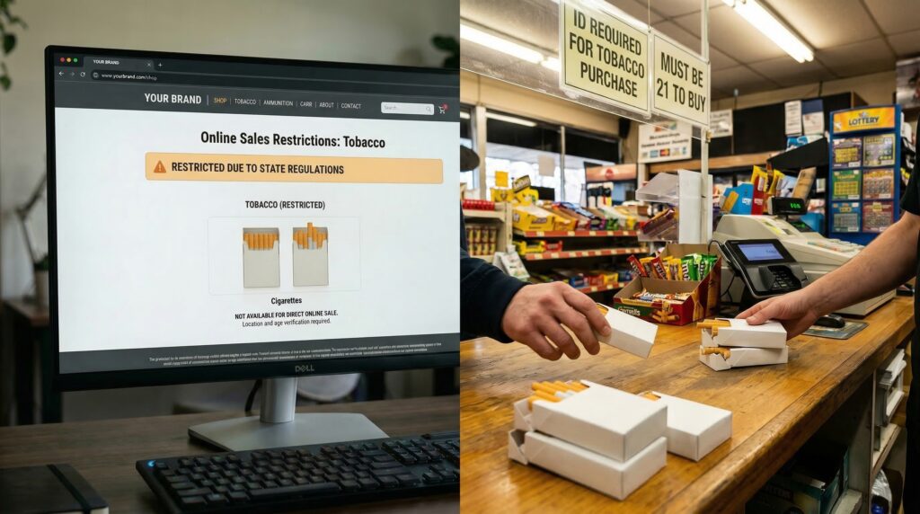 ecommerce regulation on tobacco